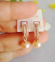 Anting Mutiara Asli Mutiara Air Tawar Lombok