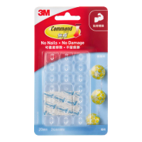 3M™ - 無痕™ 透明裝飾夾 (17026CLR)