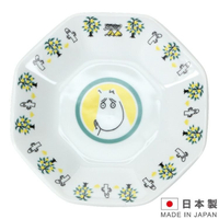 asdfkitty*日本製 MOOMIN嚕嚕米 陶瓷八角盤/炒飯盤/餐盤-正版