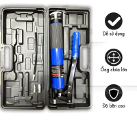 WASAKI Bơm Mỡ Bò Cầm Tay 600cc DN0000266 - Bình 600cc Linh Hoạt & Ống Chứa Lớn - Dễ Sử Dụng & Độ Bền