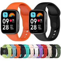 For Redmi Watch3 Lite Active Replacement Silicone Sports Watch Bands Strap