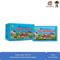 Tolak Angin Cair Flu + Madu - 15mL - 1 box (12 sachet)