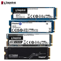 Kingston KC2500 NV1 Disco SSD KC3000 NV2 250G 500G 1TB NVMe PCIe M.2 Internal Solid State Drive Hard Disk for PC Notebook M2