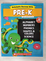 【書寶二手書T1／兒童文學_EU1】Scholastic Success With Pre-K Workbook