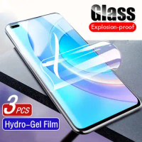 3Pcs Full Cover For Honor 50 Lite Protective Glass Hydrogel Film 3D For Huawei Nova 9 8 8i Tempered Glass Screen Protector Armor
