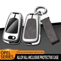 Zinc Alloy Car Key Case Remote Control for Opel ASTRA INSIGNIA MOKKA OPCline Key Case Cover Accessories
