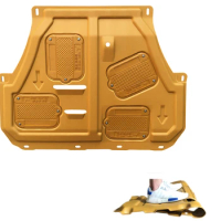 For Nissan Sentra Sylphy 2009-2018 Under Engine Guard Board Splash Shield Mud Fender Plate Cover Gold Mudflap Protector Mudguard