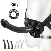 On Harness Adjustable BDSM With Pants Lesbian Strap-on Female Sex Toy Gay Dildo For Anal