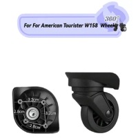 For American Tourister W158 Smooth Silent Shock Absorbing Wheel Accessories Wheels Universal Wheel Replacement Suitcase Rotating