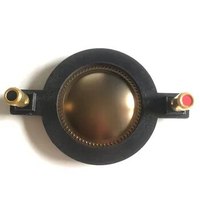 Pure Aluminum wire gold film Replacement Diaphragm for Turbosound CD111, TXD121, TXD151, TXD12, Driver 8 ohm