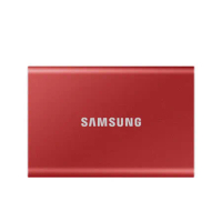 Samsung 三星 T7 500G USB3.2 移動式SSD固態硬碟《紅》