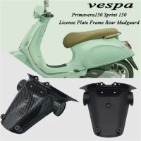 For Vespa Spring Sprint 150 rear mudguard modification special rear license plate mudguard mud tile motorcycle accessories