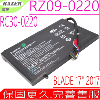 雷蛇 RC30-0220 電池 適用 RAZER BLADE 17吋 Y2017 BLADE RZ09-0220 BLADE RZ09-02202E75