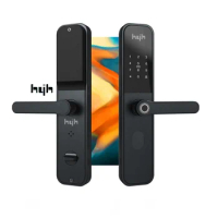 hyh Biometric Password Ttlock Smart Lock Fingerprint Aluminum Door For Home, Door Lock With Fingerprint, Smart Door Lock Home