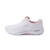 SKECHERS GO WALK ARCH FIT 運動鞋 白粉紅 124403WLPK 女鞋