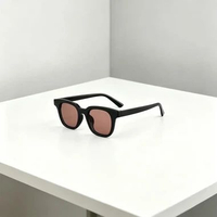 OEM SK-C663 C665 Kaca Mata Rainbow Fashion Unisex Gaya Korea Candy Color Square / Kacamata Hitam Wan