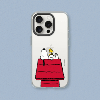 【RHINOSHIELD 犀牛盾】iPhone 14系列 Clear透明防摔手機殼/史努比-Snoopy的慵懶時光(Snoopy)