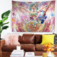 BanG Dream DIY Wall Tapestry Hanging Tarot Hippie Wall Rugs Dorm INS Home Decor