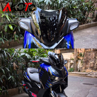 For YAMAHA XMAX300 XMAX 250 X-MAX300 2020 2021 2017-2023 XMAX 300 Motorcycle Sport Windshield Viser Visor Deflector WindScreen