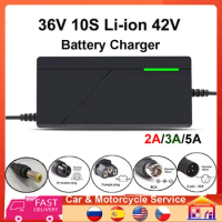 36V 2A/3A/5A Lithium Battery Charger For Electric Bike Scooter Hoverboard Balance Wheel Li-ion Battery Pack 42V 10s Charger
