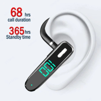 Wireless Headphones Bluetooth Earphone With Microphon ENC Noise Cancelling Handsfree Talking Headset Busines Auriculares Driving