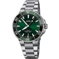 Oris 豪利時 Aquis 時間之海 300米潛水機械錶-41.5mm 0173377664157-0782205PEB 520送禮推薦