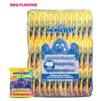 Mamee Monster Noodles Snacks BBQ / Chicken / Spicy 30's x 25g
