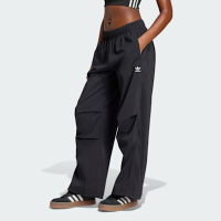 Adidas Ess S Para Pant JD0785 女 長褲 降落傘褲 運動長褲 休閒長褲 黑 亞版