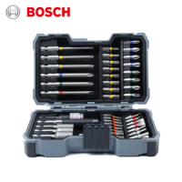 Bosch 2607017702 43 Piece Bit/Nut Setter Masonry Drill Bits Sets Magnetic Universal Holder Power Tools Accessories