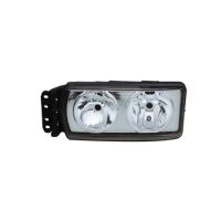 24V Euro Heavy Duty Truck Trailer Headlight Head Light LED H7 W5W Headlamp