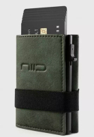 NIID NIID Vegan Leather Mini Wallet - Dark Green