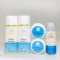 Paket Lotion Exclusive Powdose dobel (2 booster dan 2 lotion free toner badan )Memutihkan by R'tf eL