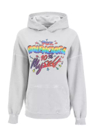 Balenciaga 90/10 Wide Fit Hoodie in Grey