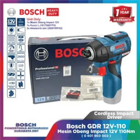 Bosch GDR 12V-110 Impact Driver Cordless 12V Mesin Obeng Impact 110Nm
