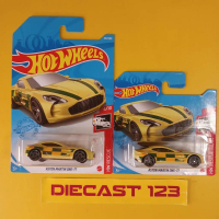 (2pcs) Hot Wheels ASTON MARTIN ONE-77 Yellow Hotwheels HW RESCUE