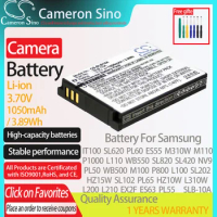 CameronSino Battery for Samsung IT100 SL620 PL60 ES55 M310W M110 P1000 L110 WB550 SL820 PL50 fits Samsung SLB-10A camera battery