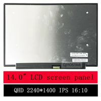 2.2K LCD Screen Display for Lenovo Ideapad 5 Pro 14ACN6 Non Touch 5D10Z52010 NV140DRM-N61 40pins 2240X1400 60 Hz