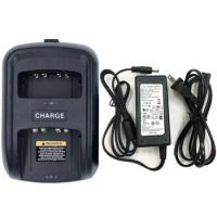 Dual Way 2 Slots Rapid Quick Battery Charger For Motorola GP340 PRO5150 GP328 GP338 GP360 GP640 PTX760 GP580 HT750 Radio