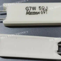 2PCS G7W 5ΩJ 7W 5 ohm 5R J=5% Cement Resistor