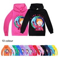 Children Autumn Tops A for Adley Hoodies Sweatshirt Kids Casual Pullover Anime Cartoon Streetwear Boys Girls Outerwear