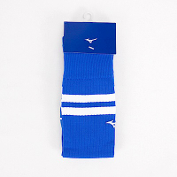 Mizuno Socks [P2TX0A0122Q] 足橄襪 長筒襪 毛巾底 強化鬆緊 足球 運動 25-27cm 藍