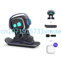 Emo Robot Intelligent Emotional Interactive Voice Ai Desktop Toys Children Accompany Pet Vector Robot