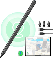 ESR Geo Digital iPad Pencil Findmy ใช้งานร่วมกับ Apple iPad 2018-2026 พร้อมปุ่มลัดที่ใช้งานง่ายสำหรั