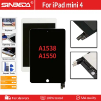 Grade AAA+ For iPad mini 4 Mini4 A1538 A1550 LCD Display Touch Screen Digitizer Panel Assembly Replacement Part