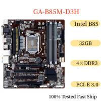 For Gigabyte GA-B85M-D3H Motherboard 32GB LGA 1150 DDR3 Micro ATX Mainboard 100% Tested Fast Ship