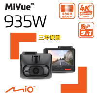 Mio MiVue 935W 4K SONY STARVIS 星光級感光元件 WIFI GPS 金電容 行車記錄器 紀錄器(送U3高速記憶卡+耳機)