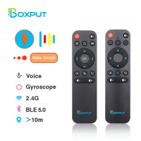 BPR1 BPR1S Plus BT 5.0 Wireless Air Mouse IR Learning BLE 2.4G With Gyroscope Voice BT Remote Control For Smart Android Tvbox