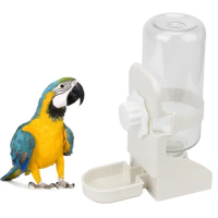 500ML Pet Parrots Birds Drinker Cat Dog Cage Hanging Water Dispenser For Pigeon Rabbit Cat Small Pets Water Feeder Bowl