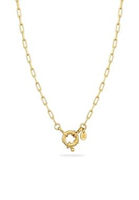 Elli Jewelry Kalung Wanita Perak 925 Lapis Emas Elegan Timeless Premium Anti Karat