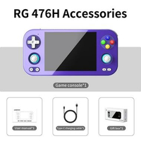 ANBERNIC RG476H 8GB 256GB Handheld Game Console Android 13 4.7 Inch Touchscreen 120Hz Portable Retro